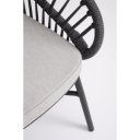 OLIVEDAS exkluzív kültéri szék - szürke