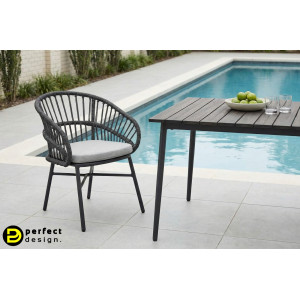 OLIVEDAS exkluzív kültéri szék - szürke