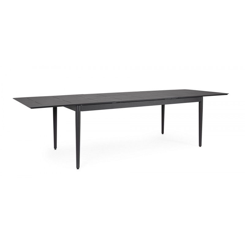 NEBULA prémium kültéri bővíthető étkezőasztal - 200-300cm - antracit