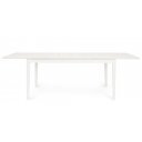 NEBULA prémium kültéri bővíthető étkezőasztal - 200-300cm - fehér