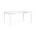 NEBULA prémium kültéri bővíthető étkezőasztal - 200-300cm - fehér