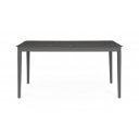 NEBULA prémium kültéri étkezőasztal - 160cm - antracit