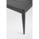 NEBULA prémium kültéri étkezőasztal - 160cm - antracit