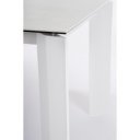 OTAVIO prémium kültéri kő étkezőasztal - 180cm - fehér