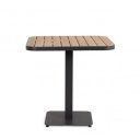 ZELMAR modern kültéri étkezőasztal - 75cm - antracit