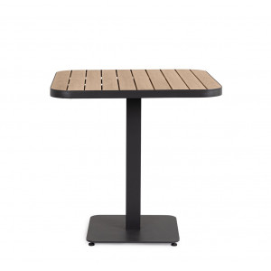 ZELMAR modern kültéri étkezőasztal - 75cm - antracit