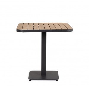 ZELMAR modern kültéri étkezőasztal - 75cm - antracit