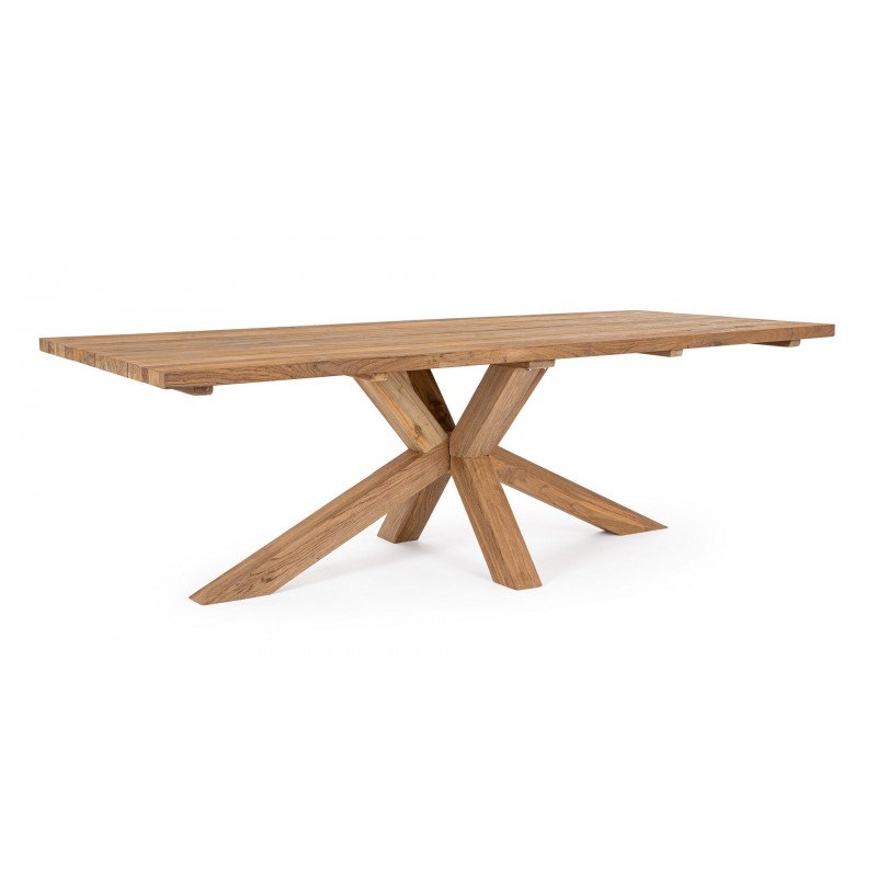 JERSEY prémium teakfa kültéri étkezőasztal - 240cm