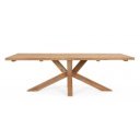 JERSEY prémium teakfa kültéri étkezőasztal - 240cm