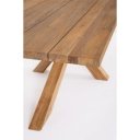 JERSEY prémium teakfa kültéri étkezőasztal - 240cm