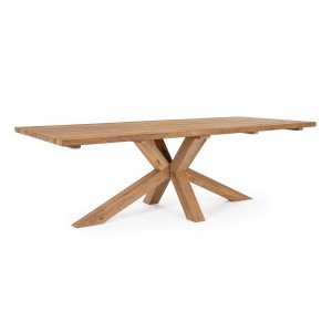 JERSEY prémium teakfa kültéri étkezőasztal - 240cm BIZZOTTO