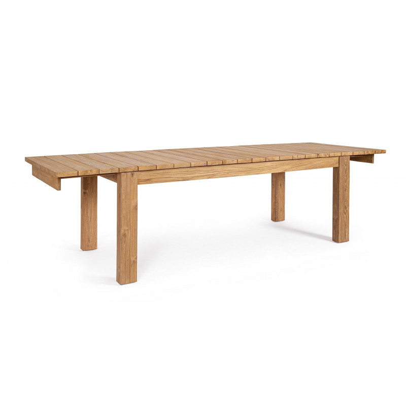 ZORRITOS prémium teakfa kültéri étkezőasztal - 200-300cm