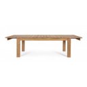 ZORRITOS prémium teakfa kültéri étkezőasztal - 200-300cm