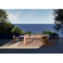 ZORRITOS prémium teakfa kültéri étkezőasztal - 200-300cm