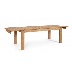 ZORRITOS prémium teakfa kültéri étkezőasztal - 200-300cm BIZZOTTO