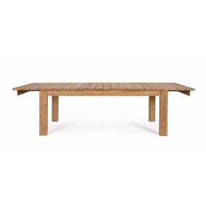 ZORRITOS prémium teakfa kültéri étkezőasztal - 200-300cm