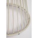 DUSTIN modern kültéri étkezőasztal - 120cm - beige