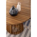 RODANO prémium akác kültéri étkezőasztal - 220cm