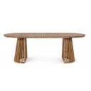 RODANO prémium akác kültéri étkezőasztal - 220cm