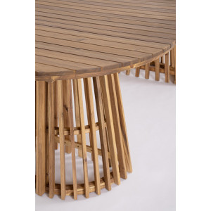 RODANO prémium akác kültéri étkezőasztal - 220cm