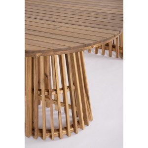 RODANO prémium akác kültéri étkezőasztal - 220cm