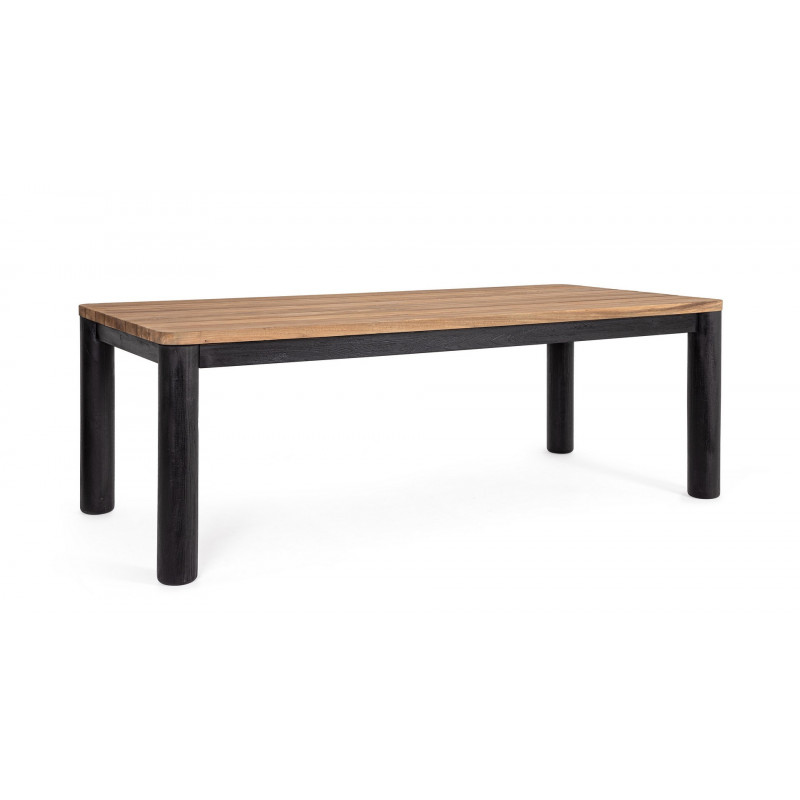 RODERICK prémium teakfa kültéri étkezőasztal - 220cm