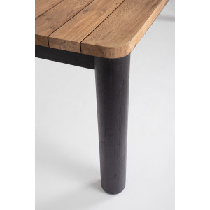 RODERICK prémium teakfa kültéri étkezőasztal - 220cm