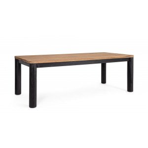 RODERICK prémium teakfa kültéri étkezőasztal - 220cm BIZZOTTO