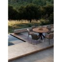 RODERICK prémium teakfa kültéri étkezőasztal - 150cm