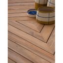 RODERICK prémium teakfa kültéri étkezőasztal - 150cm