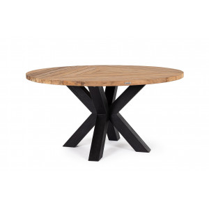 RODERICK prémium teakfa kültéri étkezőasztal - 150cm BIZZOTTO