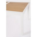 HELEN modern bővíthető kültéri étkezőasztal - 160-240cm - fehér