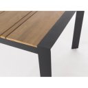 ELIAS I kültéri étkezőasztal - 198cm - antracit