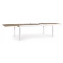 ELIAS bővíthető kültéri étkezőasztal - 200-300cm - fehér