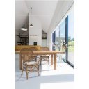 BOUNTY prémium teakfa kültéri étkezőasztal - 160-220cm