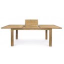 BOUNTY prémium teakfa kültéri étkezőasztal - 160-220cm