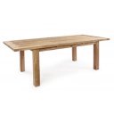BOUNTY prémium teakfa kültéri étkezőasztal - 180-250cm