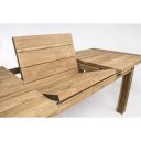 BOUNTY prémium teakfa kültéri étkezőasztal - 180-250cm