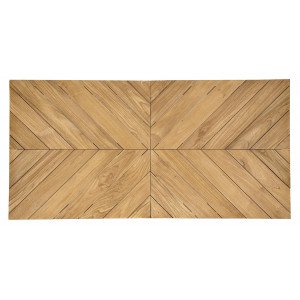 PALMDALE prémium teakfa kültéri étkezőasztal - 200cm - antracit