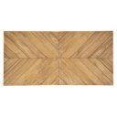 PALMDALE prémium teakfa kültéri étkezőasztal - 200cm - fehér