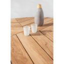 PALMDALE ROUND prémium teakfa kültéri étkezőasztal - 160cm - fehér