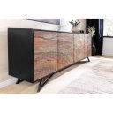 MOUNTAIN SOUL-II különleges kőfurnéros komód - 175cm