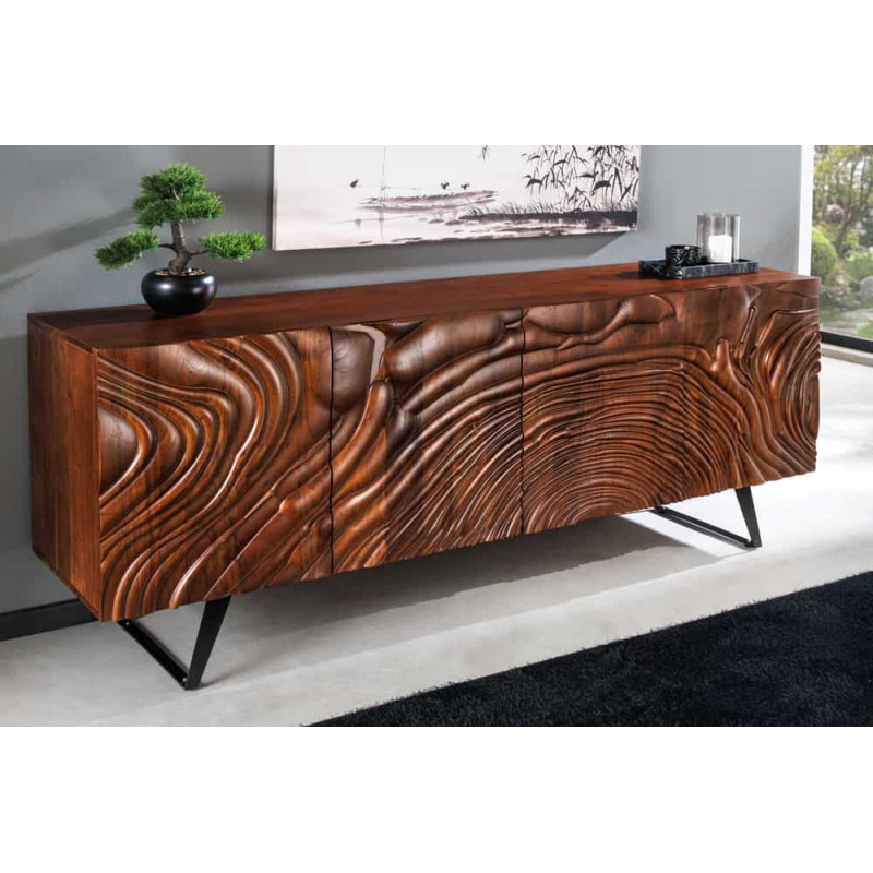 FLUENT exkluzív akác komód