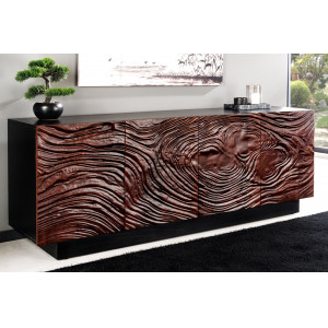 FLUENT-II exkluzív akác komód INVICTA