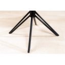 EUPHORIA prémium bőr szék - fekete