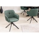 EUPHORIA prémium bőr szék - zöld