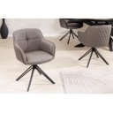 EUPHORIA prémium bőr szék - taupe