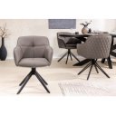 EUPHORIA prémium bőr szék - taupe