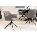 EUPHORIA prémium bőr szék - taupe