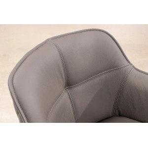 EUPHORIA prémium bőr szék - taupe